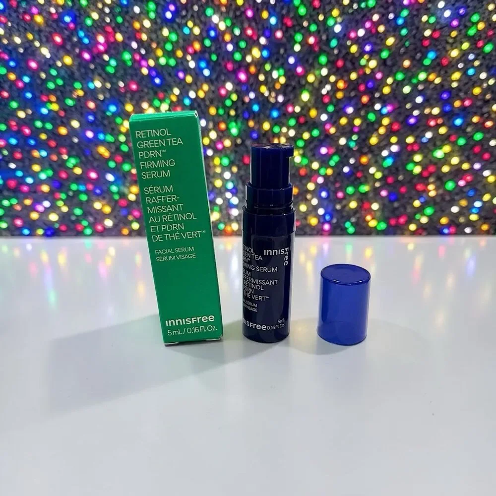 INNISFREE Retinol Green Tea PDRN Firming Serum Deluxe Mini 0.16 fl oz 5 ml NIB